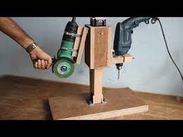 Truco Para Tu Amoladora Angular Facil Idea Brillante Para Hacer Mesa Fresadora Casera Youtube Angle Grinder Stand Grinder Stand Angle Grinder