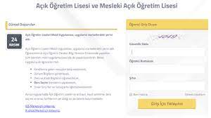Aöl öğrenci girişi için buraya tıklayınız. 2017 Aol Sinav Sonucu Meb Giris Sayfasi Acik Ogretim Lisesi Egitim Haberleri