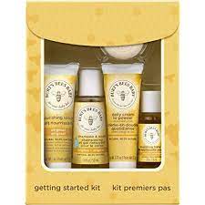 Full of baby essentials to give a baby the best start for gift ideas. Buy Burt S Bees Baby Getting Started Gift Set 5 Trial Size Baby Skin Care Products Lotion Shampoo Wash Daily Cream To Powder Baby Oil And Soap Yellow Online In Uae B004edyqt0