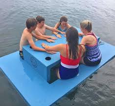 There S Now A Floating Picnic Table You Can Use In A Lake Or A Pool Floating Picnic Table Lake Fun Pool Floats