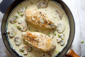 Wash off the baking soda and rinse the chicken several times. Creamy Chicken And Mushroom Skillet Eatwell101