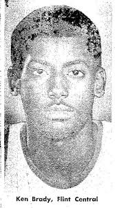Detroit News All-State Prep Team 1969: Ken Brady Flint Central