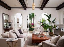 Modern Hacienda Adobe Style Home Decor Spanish Living Room Mediterranean Living Rooms Mediterranean Living Room
