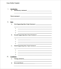 The outline isn't a separate. Blank Outline Template 5 Free Sample Example Format Download Free Premium Templates