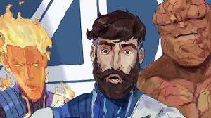 Reazione di Pedro Pascal, Joseph Quinn ed Ebon Moss-Bachrach alla pelle  malvagia della Donna Invisibile in Marvel Rivals : r/FantasticFour