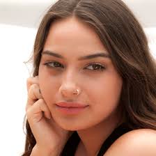 Nose Ring, Tribal Nose Ring, Gold Nose Ring, Ethnic Nose Ring, Indian Nose  Piercing, Nose Piercing, Gold Nose Ring 20g, Indian Nose Ring