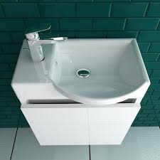 Für gäste bad und wc: Lugano 450 Badmobel Waschbecken Unterschrank 45cm 154 90