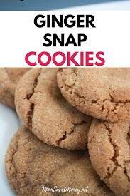 Old Fashioned Ginger Snap Cookie Recipe Crispy Chewy Mom Saves Money Recipe In 2020 Ginger Snap Cookies Ginger Snap Cookies Recipe Ginger Snaps Recipe