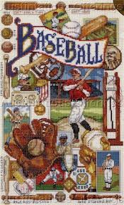 Maybe you would like to learn more about one of these? Rare Gillum Vintage Style Baseball Sampler Cross Stitch Kit Glove
