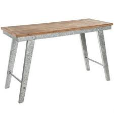 Galvanized Metal Console Table Metal Console Table Metal Console Console Table