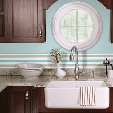 the kitchen: wallpaper borders