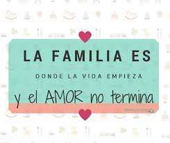 La Familia Es Donde La Vida Empieza Y El Amor No Termina Salud Educacion Fotos Del Dia De La Madre Mensajes De Familia Dia De La Familia
