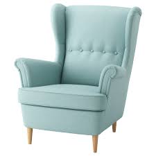 Ikea Strandmon Fotel Uszak Skiftebo Jasnoturkusowy Mozesz Sie Naprawde Rozluznic I Wygodnie Zrelaksowac Poni Waiting Room Chairs Wing Chair Ikea Armchair