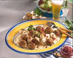 Hackballchen In Pilzsahne Rezept Lecker Rezept Rezepte Lecker Fleischklosschen
