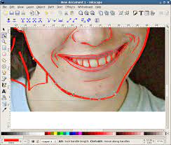 Make A Vector Face In Inkscape Cricut Tutorials Design Tutorials Drawings