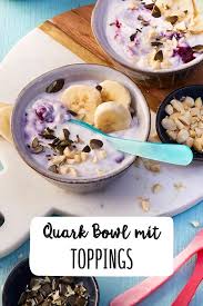 Quark Bowl Mit Toppings Rezept Rezept Rezepte Essen Rezepte Lebensmittel Essen