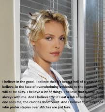 Izzy Stevens- Grey&#39;s Anatomy Quote | quotes | Pinterest | Grey ... via Relatably.com