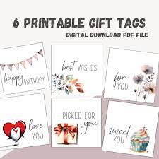 FREE Printable Gift Tags - Payhip