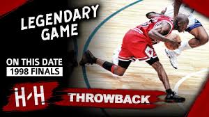 Maybe you would like to learn more about one of these? Michael Jordan Last Bulls Game Game 6 Highlights Vs Jazz 1998 Finals 45 Pts Epic Clutch Shot Youtube