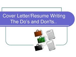 Footer the information on this site is provided as a courtesy. Ppt Cover Letter Resume Writing The Do S And Don Ts Powerpoint Presentation Id 3279728