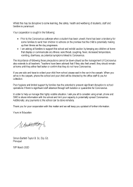 All you have to do is snap a photo of their finished masterpiece and send it via email. Covid 19 Letter Oxley High School