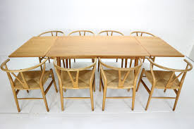 Love all my chairs (super comfy) and dining room table. Hans J Wegner Dining Room Set With 8 Wishbone Ch24 Chairs Dining Table At 312 147454