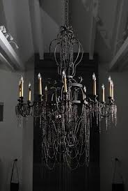 Gotham Rosary Chandelier Avizeler Siyah Avize Ve Gotik