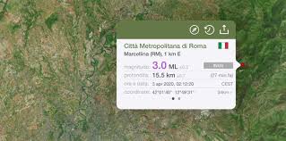 Un terremoto di magnitudo ml . Terremoto A Marcellina Vicino A Roma