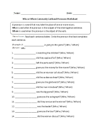 Englishlinx Com Pronouns Worksheets Worksheets Teaching Ela Essay Questions