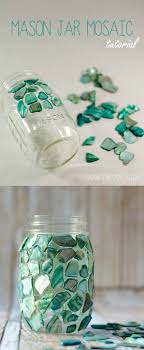 Mosaic Mason Jar Mason Jar Crafts Love Mason Jar Crafts Diy Diy Jar Crafts Mason Jar Diy