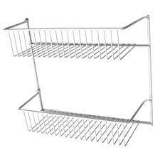 Latitude run over the door storage rack allows you to add an easy and accessible storage solution in nearly any room in your home. Cabinet Door Organizers Kitchen Storage Organization The Home Depot