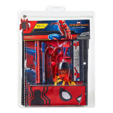 Far from home is just around the corner! Spider Man Far From Home Stationery Supply Kit Best Christmas Toys Spiderman Room Spiderman