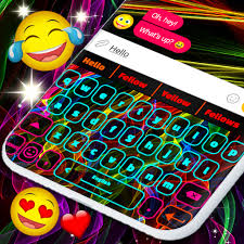 The world's most popular emoji is face with tears of joy. Neon Keyboard Hd Emoji Keyboard Free Themes Apk Mod Download 2 4 3 Apksshare Com