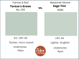 Farrow Ball Teresa S Green Color