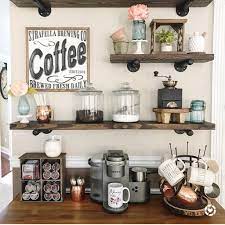 This kitchen counter coffee bar and beverage station project is one for both my fellow coffee lovers & organizing enthusiasts! You Ll Love These Coffee Bar Ideas For The Home 2021 Swankyden Com