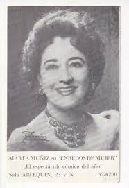 CUBAN RADIO & TV GLAMOROUS ACTRESS MARTA MUÑIZ CUBA 1950 VINTAGE Photo Y  274