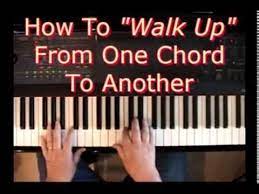 How To Walk Up From One Chord To Another Piano Chords Piano Lessons For Beginners Piano