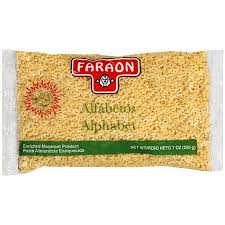 We make all the pasta shapes you love with chickpeas. Faraon Alfabetos Alphabet Pasta Shop Pasta Rice At H E B