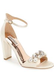 Badgley Mischka Lennox Evening Sandal Women Bride Shoes Evening Sandals Bridesmaid Shoes