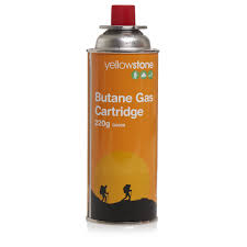 Woods™ butane gas is ideal for use in camping stoves, lanterns and heaters for use with single burner butane stoves. Butane Gas Cartridge 220g Wilko