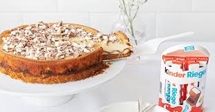 New York Cheesecake Mit Kinder Riegel Rezept Kinder Riegel Rezepte Rezept Zum Verlieben