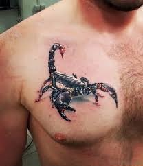Though flat, these hyperrealistic images give. 60 Mind Blowing Scorpion Tattoos Designs On Chest