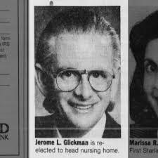 Jerome Glickman's Instagram, Twitter & Facebook