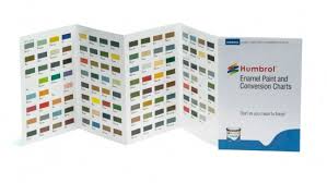 Humbrol Enamel Paint And Conversion Chart