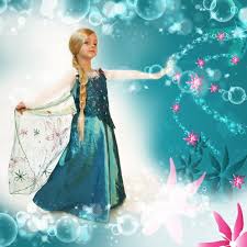 Ich habe mich an den angegebenen. Elsa Kleid Prinzessin Kleid Elsa Kostum Madchen Kostum Etsy