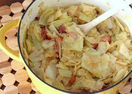 Bacon Adds Pizzazz To This Boiled Cabbage Recipe Cabbage And Bacon Boiled Cabbage Cooked Cabbage