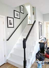 As these painted stairs prove, steps can normally, stair risers boast the darker shades, while treads are kept white or natural. Painting Stairs Black Painting Inspired