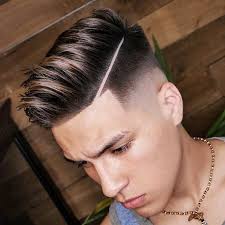 Mens Side Part Haircuts 2019 Combover Hairstyles Side Part Haircut Faded Hair