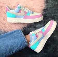 Nike Air Force 1 Shoes Multicolor Sneakers Nike Ideas Of Sneakers Nike Sneaker Nike Sneakernike Nike Shoes Air Force Custom Nike Shoes Sneakers Fashion