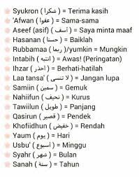 Arabic Malay Kata Kata Indah Kata Kata Kata Kata Alkitab